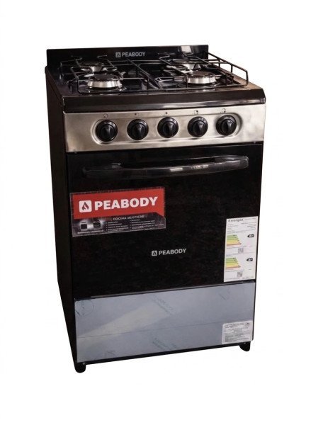 Cocina Multigas Peabody 53cm Color Negro