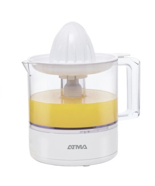 Exprimidor Eléctrico Para Jugos Atma Ex8220p Con 2 Conos Color Blanco