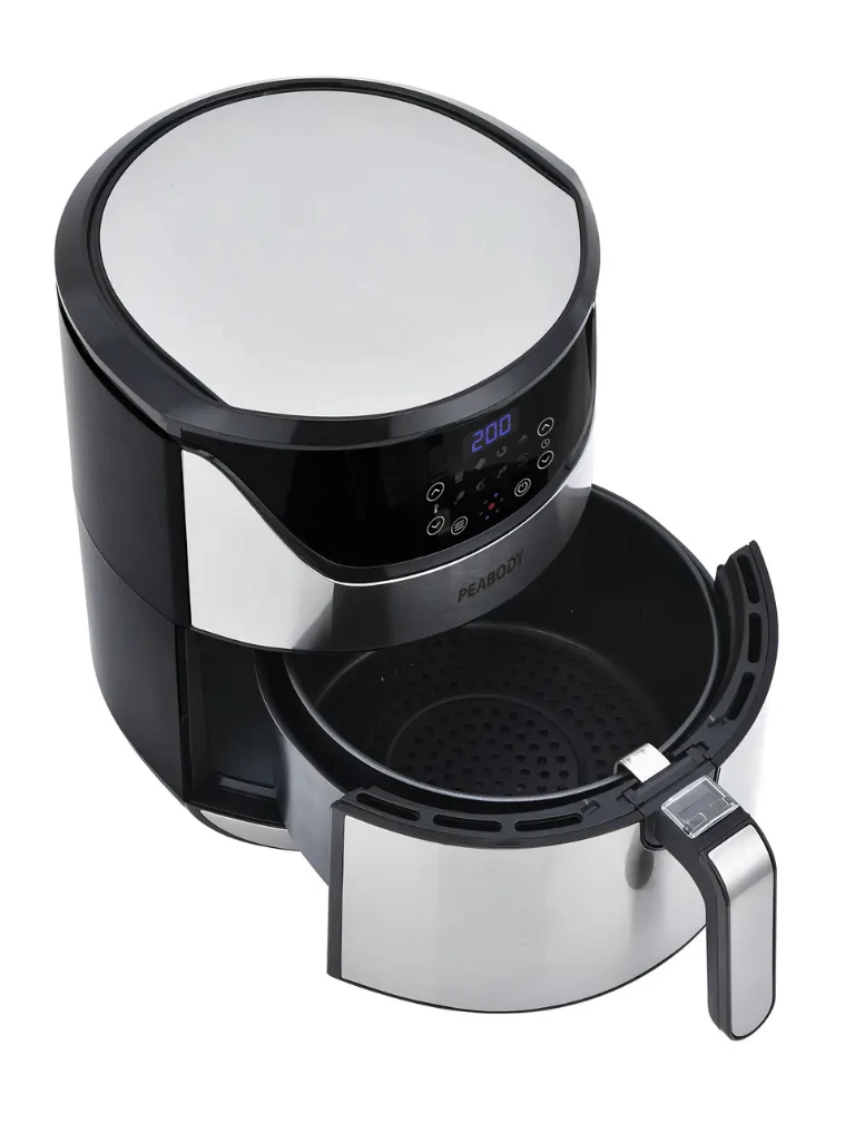 Freidora de aire Peabody PE-AFD680IX Plateado 6.8 Litros