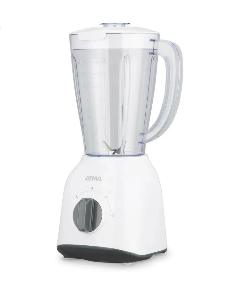 Licuadora Atma Jarra Plástica Blanca 1.5 Lt 500w Li8446Ap