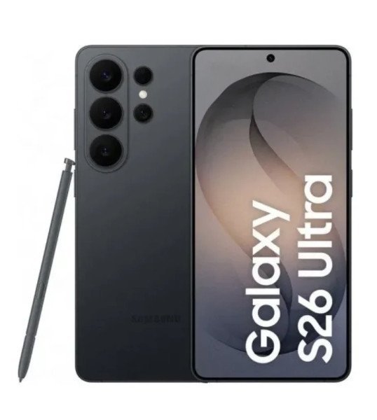 Samsung Galaxy S26 Ultra, 512 gb, 12 gb, cámara cuádruple Negro