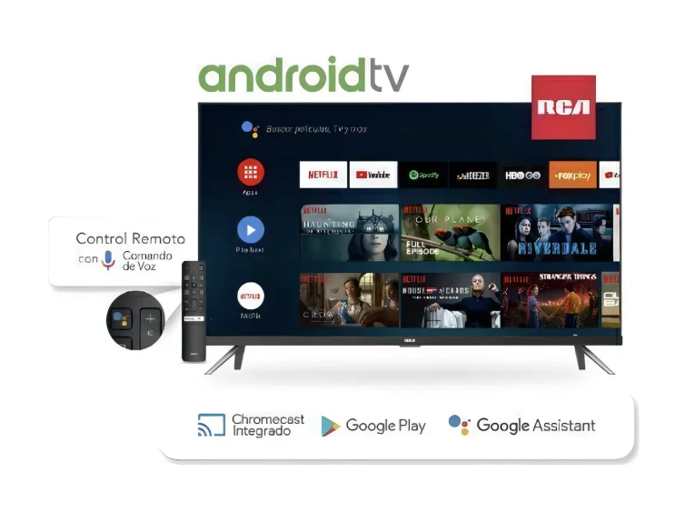 Smart TV RCA 40" Full HD Android TV