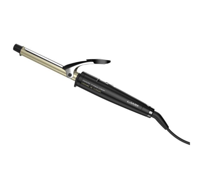 Rizador De Pelo Buclera Gama Dual Plates 19mm Color Negro