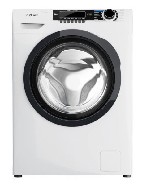Lavarropas Automático Drean Lcfdr0814sb 8kg 1400rpm Inverter Blanco