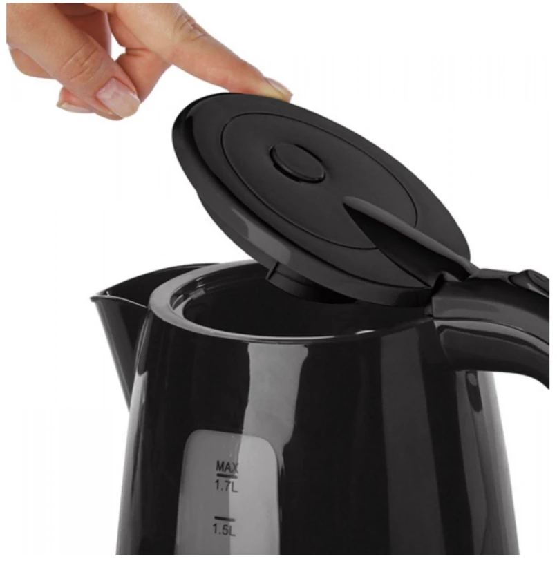 Pava Eléctrica Liliana Tempomate Ap175 - Capacidad 1.7 L Negro