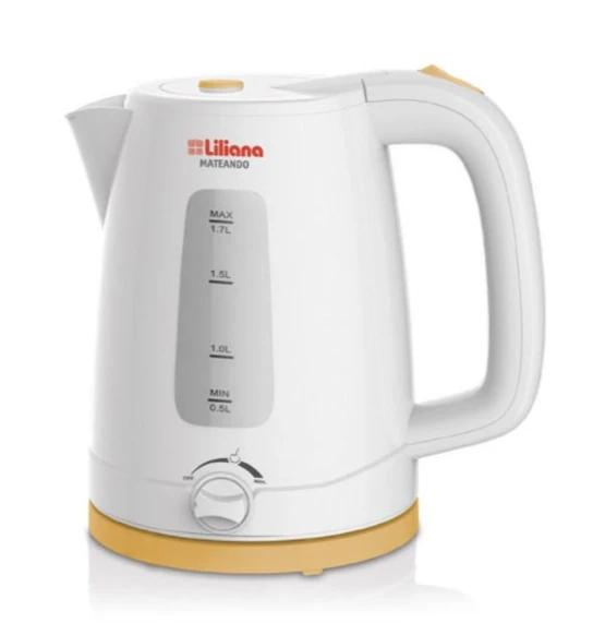 Pava Electrica Liliana AP175B Base Giratoria 36 1.7l 2000w Blanco