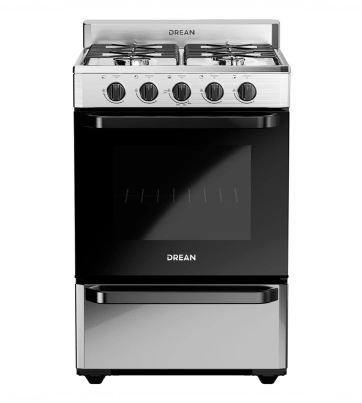 Cocina Drean Multigas 56 Cm Inoxidable Cd5603ai0 Gris