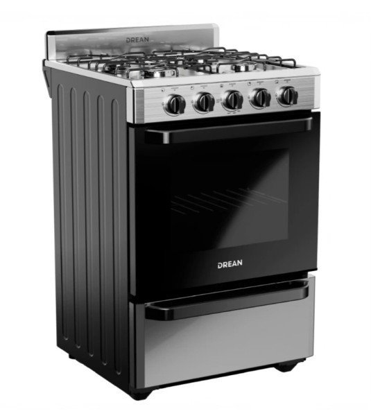 Cocina Drean Multigas 56 Cm Inoxidable Cd5603ai0 Gris