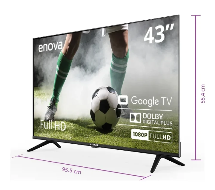 Smart Tv 43" ENOVA Full HD TE43FG11-TDF Google TV