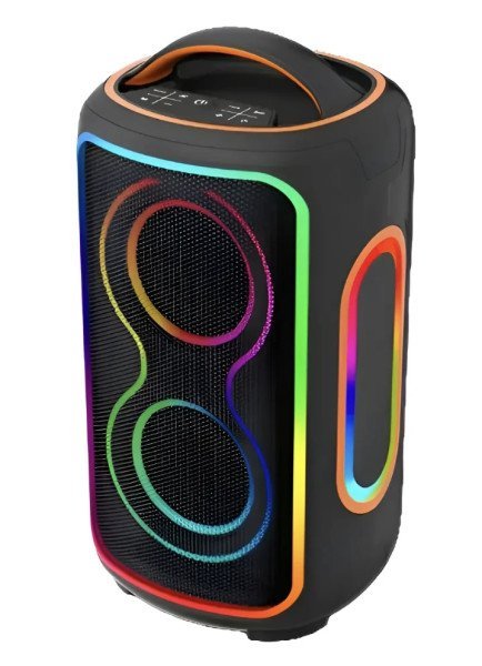 Parlante Soul Bluetooth Nitro Mood Xm2750 80w Led-rgb Negro